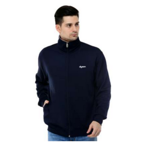 Navy Majesty Premium Zipper Collar Jacket