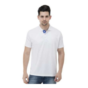 Pure Ivory with Custom Bone Polo T-Shirt