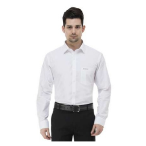 Pristine Pearl Premium Poly Cotton White Shirt